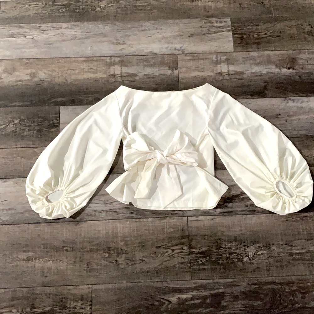 Ivory blouse
